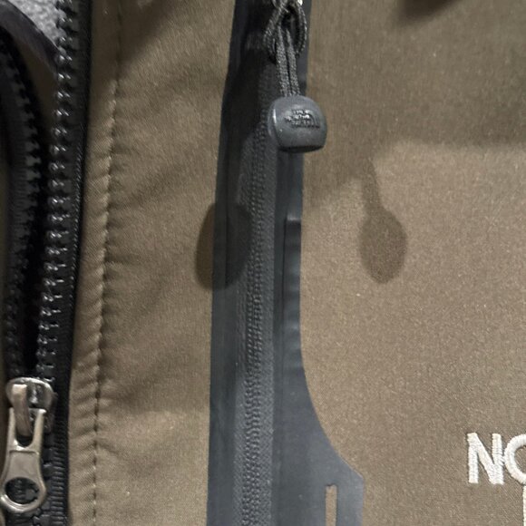 The North Face Women's Sz 3XL Summit Series Windstopper Green Jacket Zip Front - Picture 5 of 8